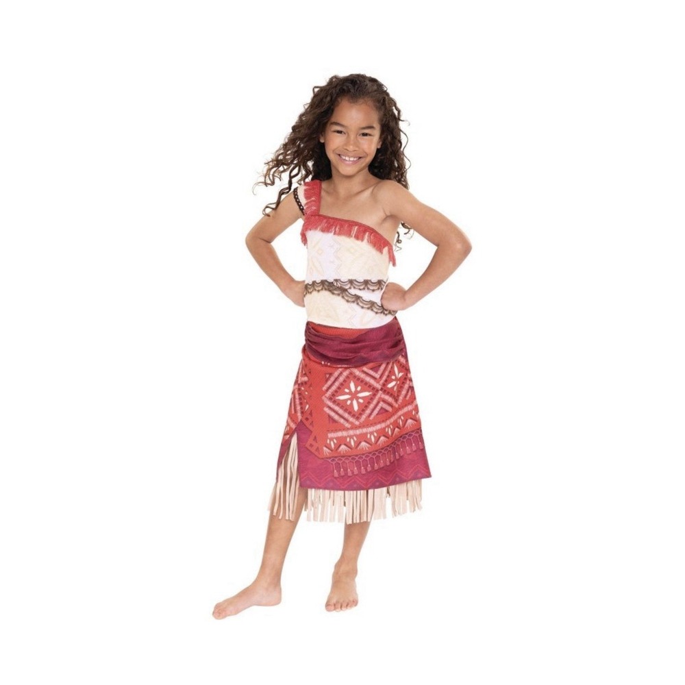 NEW Disney's Moana 2 Moana Adventure Outfit/Costume Fit Sizes 4-6X NWT - Picture 4 of 9